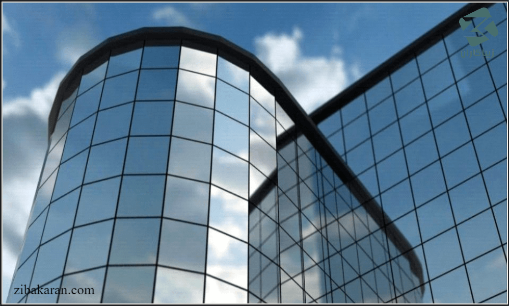 نمای شیشه ای کرتین وال Curtain Wall